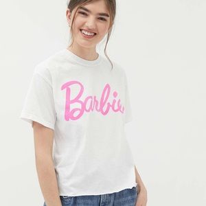UO Barbie Logo Cropped T-shirt
